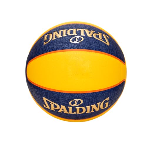 Spalding TF-33 Official Ball pour vos matchs de basket de rue en taille 6 jaune