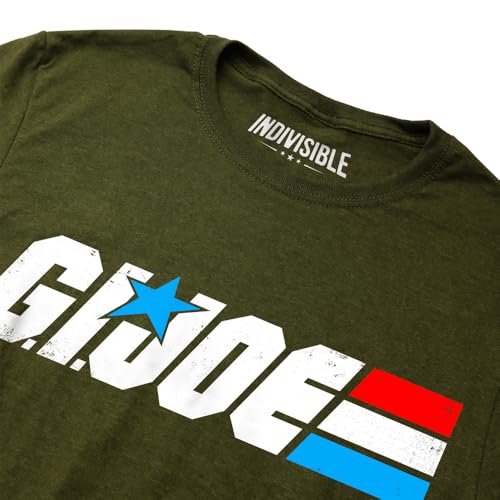 Indivisible Official G.I. Joe Distressed Logo Men's Classic Ring-Spun T-Shirt3