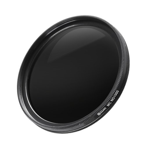 walimex pro 55mm ND1000 Coated Slim Filter for Camera, black