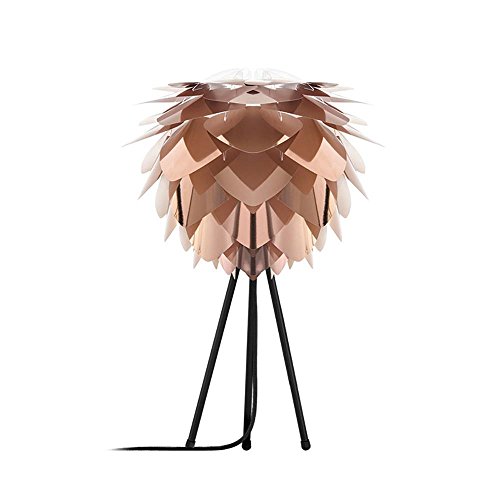 SILVIA - Lampe à poser Cuivre/Trépied Noir Ø34cm - Lampe à poser Vita designé par William Ravn