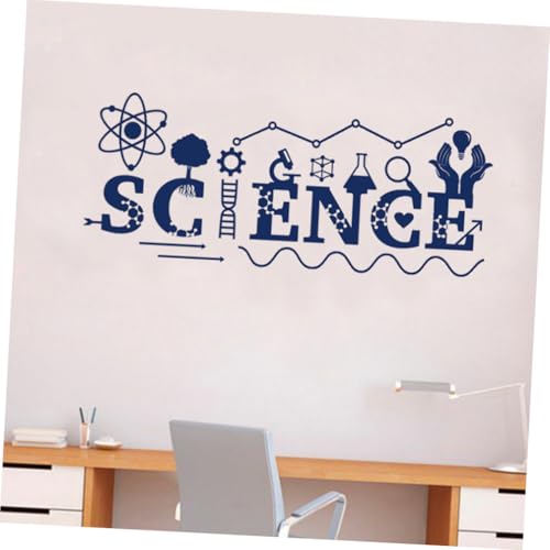 Vinilo Decorativo Ciencia Adhesivo PVC 99x42 cm Azul miniatura 5
