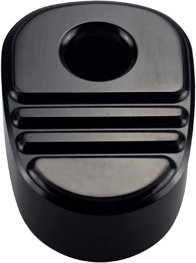 WOWTK Tri-Line Ignition Switch Cover fits for Harley Davidson Touring Electra Glide Road Glide Street Glide FLHTP FLHTCU FLTRX FLTRU FLHX FLHXS FLHTK FLTRXS FLHTKL FLHTCUTG 2014-2020,Gloss black