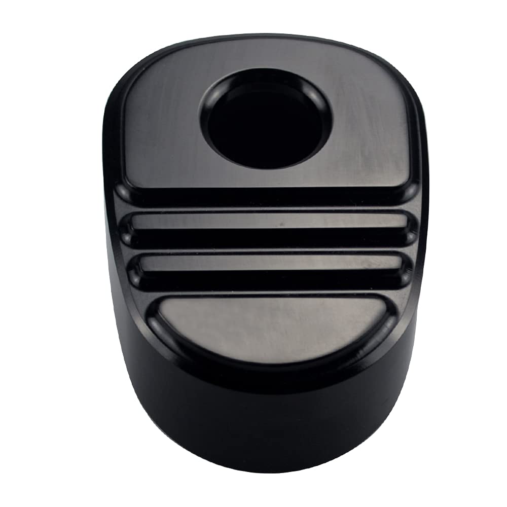 WOWTK Tri-Line Ignition Switch Cover fits for Harley Davidson Touring Electra Glide Road Glide Street Glide FLHTP FLHTCU FLTRX FLTRU FLHX FLHXS FLHTK FLTRXS FLHTKL FLHTCUTG 2014-2020,Gloss black