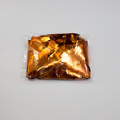 Ultimate Confetti Shiny Orange Metallic Bulk Confetti Bag, Includes 1 Pound Bag Confetti | Great For Celebrations, Weddings, Confetti Party, Fiesta Confetti, 2022 Graduation, & More #TOP1