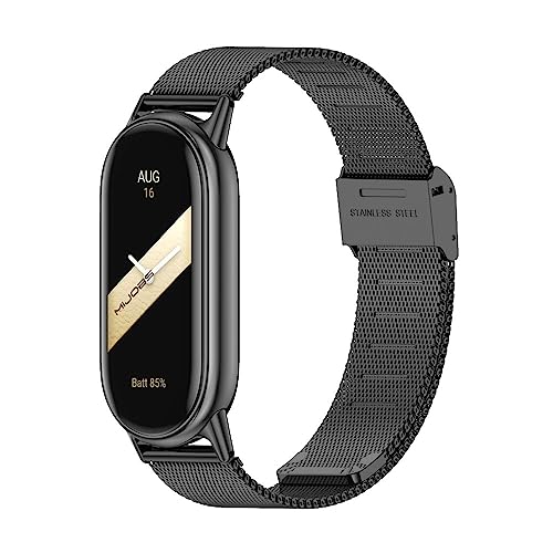 MIJOBS Strap for Xiaomi Mi Band 10/9/8 Breathable Replacement Strap for Mi Fit Band 9 SmartWatch Straps Wristband Bracelet for Women Men