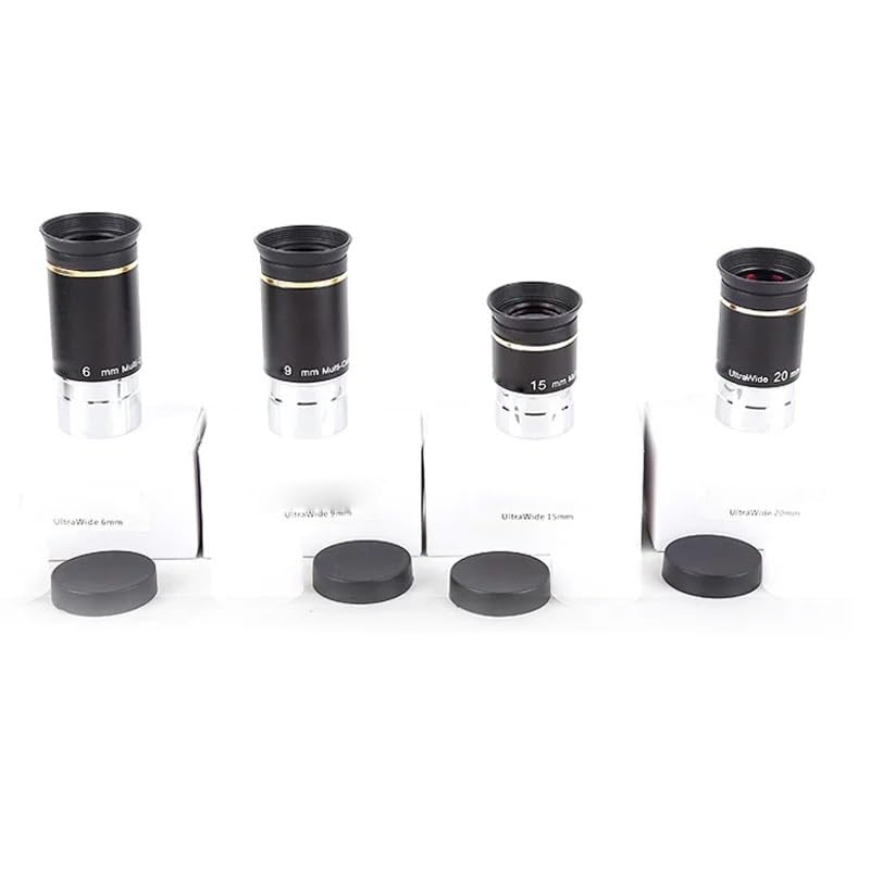 Ocular telescópico de 66 grados y 20mm para observar constelaciones en noches de acampada 2