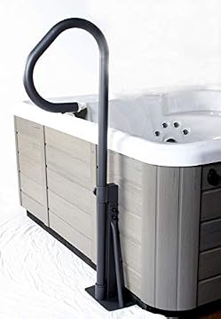hot tub handrail with light