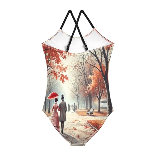 Fall Couples Romantic Bathing Suits for Girls Kids Swimsuits Summer Beach Swimwear One Piece Swimsuits2