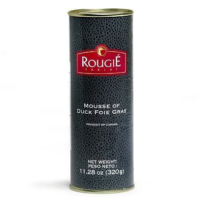 Rougie France (Round Tin) Mousse Of Fully-cooked Liver Foie Gras,