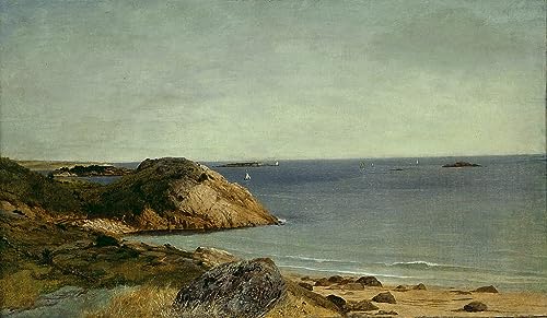 Artiste célèbre par Frederick Kensett une toile de qualité galerie