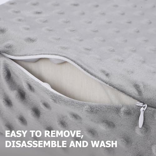 ABOOFAN Travesseiro De Cunha De Cama Travesseiro Inclinado Anti-Vômito Travesseiro De Dormir Lateral