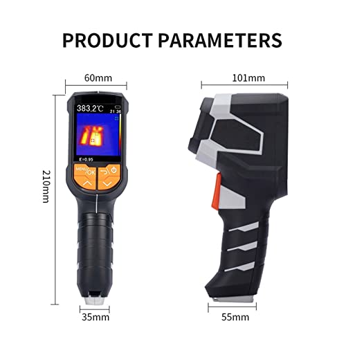 Caméra thermique portable LCD 2.4 pouces avec capteurs infrarouges 240x320 pixels - 4