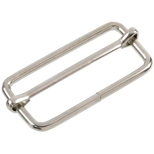 AERZETIX - Lot de 12 Boucles coulissantes réglables pour projet de loisir créatif bretelles bandoulières décoration et anses de sac | passage de sangle 40...
