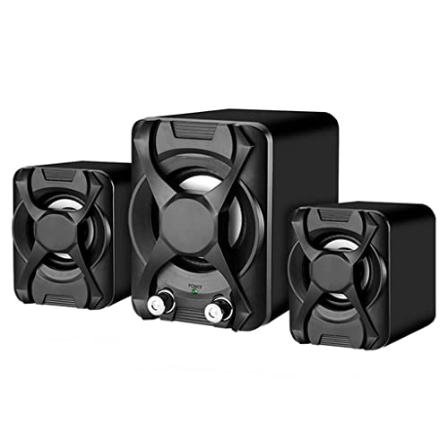 Haut-parleurs de subwoofer PC contre le son plat de l'ordinateur 2.1
