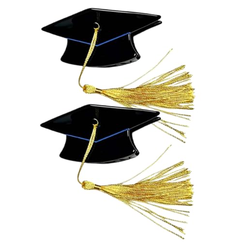 Cute Hair Clips - Graduation Hat Barrettes | Party Hair Pins With Mini Cap Design Accent, Costume Accessory For Students, Gradua