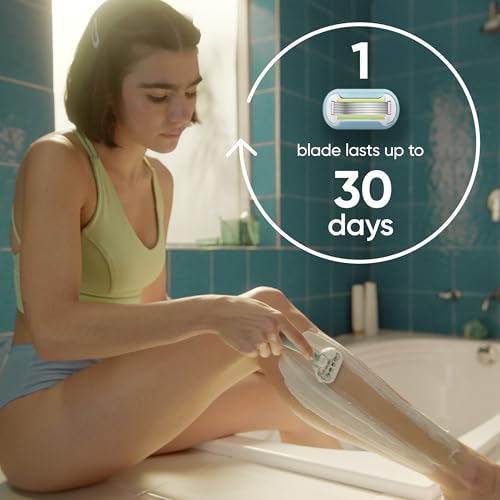 Gillette Venus Extra Smooth 4 count, plus Gillette Venus Extra Smooth Sensitive 2 count, 5-Bladed Women's Razor Blade Refills - image 4