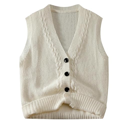 Chaleco de punto para hombre ideal para looks de pareja casuales en otoño