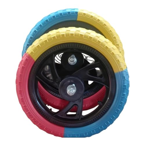 perfk 2X 12 -Zoll -Schaumkinderballe Bike Räder Nylon Hub -Zubehör...