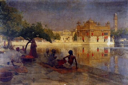 De célèbres tableaux toile murale Amritsar pour salon élégant