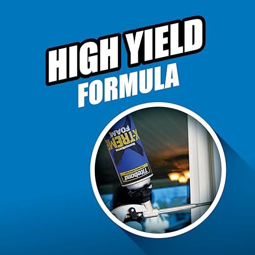 Image of Titebond X-TREME Window & Door Foam 12 Oz. - High-Yield Polyurethane Sealant, Gap Filler, AAMA 812 Compliant, Low-Pressure, Resists Moisture - 8531