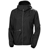Helly-Hansen Rapide Insulator - Chaqueta cortavientos para mujer, abrigo atlético versátil, ligera y resistente al viento, 990 negro, Large