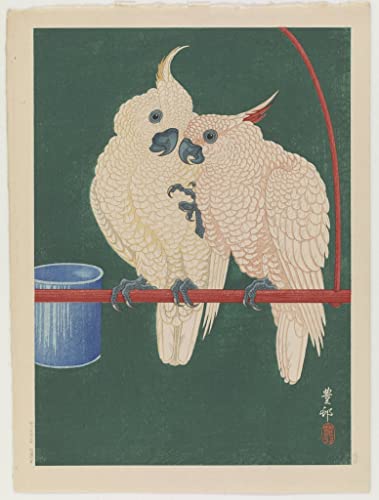 Tableaux sur toile Irissen Ohara Koson pour habiller mur blanc