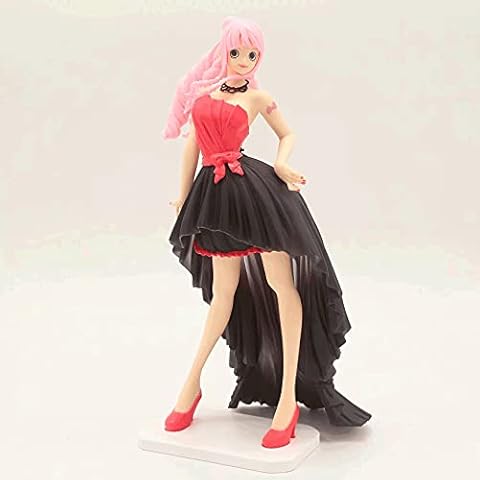 NAMFZX One Piece LADY EDGE WEDDING Series Wedding Dress Perona Two-color Figure Anime Character Model 22cm (8.66in) PVC/beautiful Girl Figure/anime Fan Cover