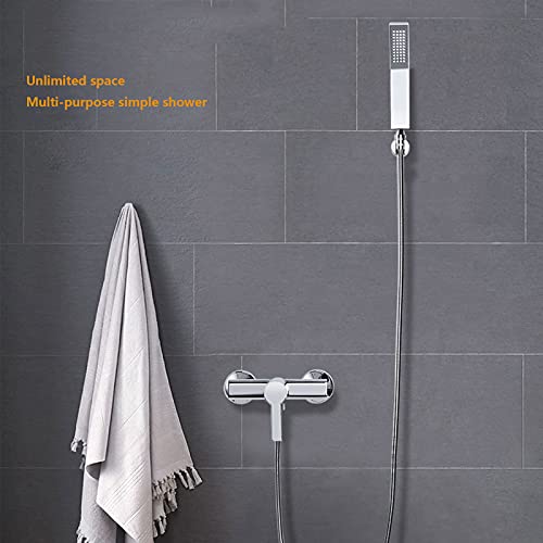 Robinet mélangeur eau chaude froide réglable pour douche à faible pression - 3