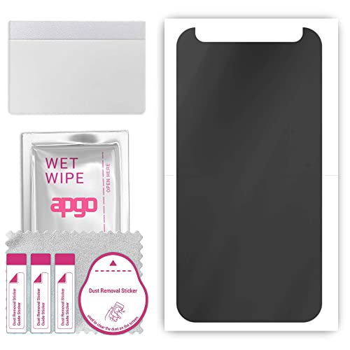 apgo Protector de pantalla de privacidad Hydrogel para Motorola Moto C Plus, anti espía, película de hidrogel, con capa de posicionamiento de fácil instalación.