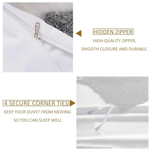 Housse de Couette Koala Peau Sensible Parure Microfibre Sans Repassage