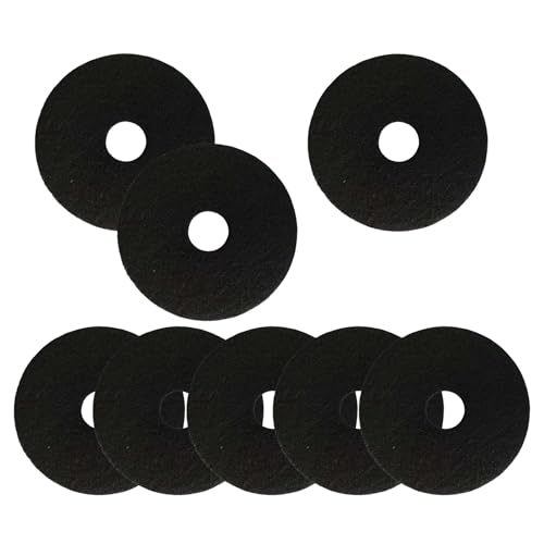 Delapan 8 Pack Charcoal Cat Litter Box Replacment Filter fits Hidden Cat Litter Planters Carbon Odor Filters