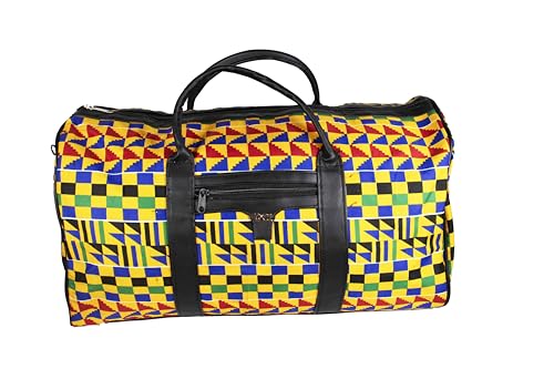DC1 AFRICAN ETHNIC TRIBAL FABRIC TRAVELLING BAG ZBZ2