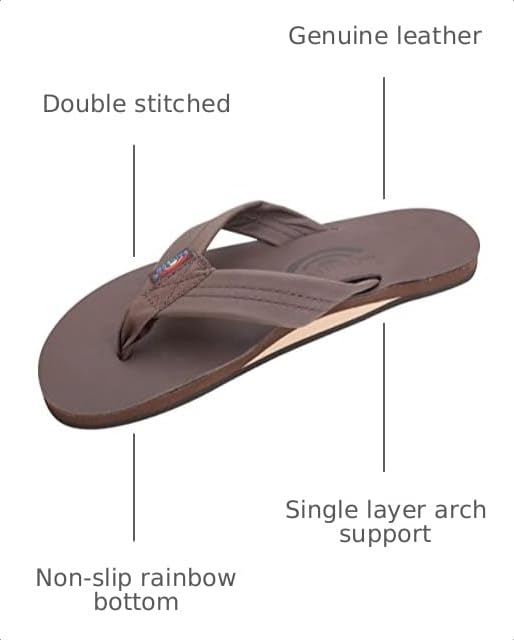 Image of Rainbow Sandals Women's Single Layer Premier Leather