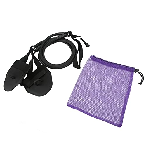 Entrenador de fuerza para brazos de natación con bandas elásticas de látex miniatura 1