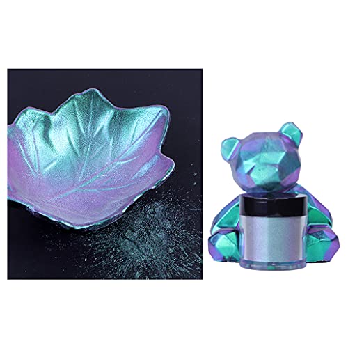 DIIOOMIEEU Chameleon-Powder Color Powder for Epoxy Resin Pearl Pigment Powder for Painting Soap Making Multi Color