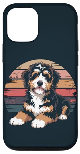 Vintage Bernedoodle Case for iPhone 12/12 Pro
