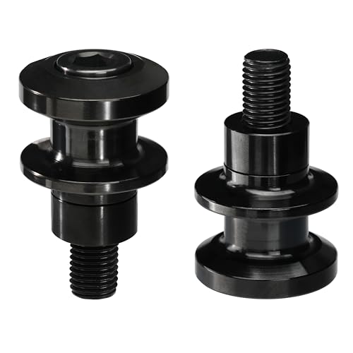 FENRIR Diabolo Moto Diabolos De Béquille Bobines pour Bras Oscillant M10XP1.25 Vulcan S ZX14R ZX12R ZX10R(04-10) ZX6R(98-12) Ninja650(06-16) ER6N 800NK 650NK...