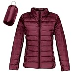 doudoune duvet legere femme Conception pliable : la veste peut être facilement pliée et rangée dans une poche. Elle est livrée avec un sac de rangement indépendant et peut également être pliée et rangée dans sa propre poche, se transformant ainsi en sac à fermeture éclair.