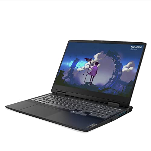 Image of Lenovo IdeaPad Gaming 3 Intel Core i5-12450H 15.6 inch(39.62cm) FHD IPS 120Hz Gaming Laptop (16GB /512GB SSD /Win 11 /Office 2021 /NVIDIA RTX 3050 4GB /Alexa /3 Month Game Pass /Onyx Grey /2.31Kg),82S900HNIN