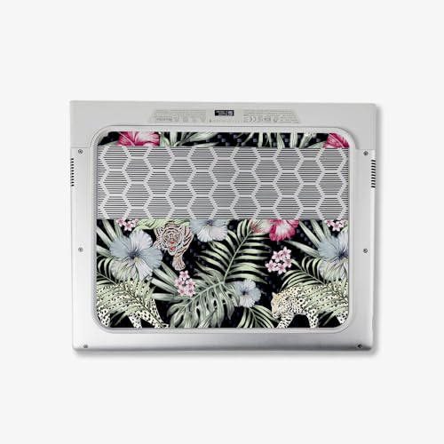 Image of MightySkins Carbon Fiber Skin Compatible With Alienware X14 R2 (2023) Full Wrap Kit - Asian Tropics | Protective, Durable Textured Carbon Fiber Finish | Easy To Apply & Change Styles | Made in the USA