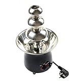 [Fuente de fondue]: La máquina de fondue eléctrica calienta su chocolate con una operación de conexión simple. Disfrute de la diversión de hacer fondue o de todos. Tiene características con controles separados de calor y motor que mantienen el chocolate caliente cuando la fuente no está en uso, ideal para mojar frutas, malvaviscos y otras golosinas.