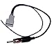 AERZETIX - C10004 - Adaptateur DIN d'antenne autoradio - Compatible avec Honda Accord 2008+ CR-V 2006+ Civic 2006+ FR-V 2007+ Fit 2007+ Jazz 2008+ Pilot 2008+ Mazda 3 et 6 2010+ Suzuki Swift 2011+