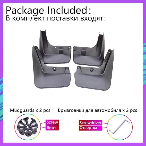 Garde-Boue BMW E60 2004-2010 Bavettes Accessoires Auto Arrière - 3