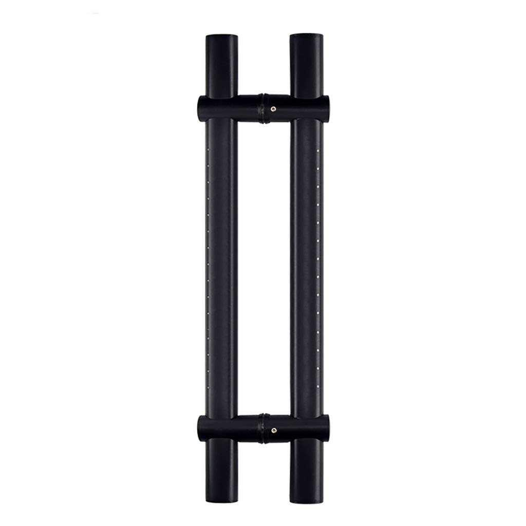 Poignée de porte push-pull en acier inoxydable réglable pour porte en verre