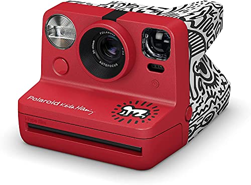 Polaroid Now i-Type Sofortbildkamera (Rot - Keith Haring Edition) + Polaroid Color Film Bundle – Bild 3