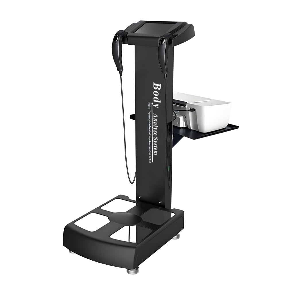 HNZXIB Black Professional Full Body Fat Analyzer, Body Scanner Composition Analysis Machine,Gym Body Composition Analyzer, Health Monitoring Fat Measurin Device,Composition Analysis Instrument