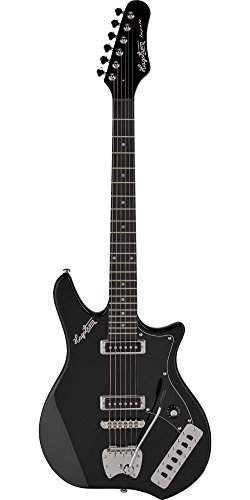 Hagstrom IMP-BLK Guitare électrique 6 cordes Noir brillant Noir - Les Beatles, Paul McCartney, John Lennon, RIngo Starr, George Harrison Hagstrom IMP-BLK Guitare électrique 6 cordes Noir brillant Noir – Image 4