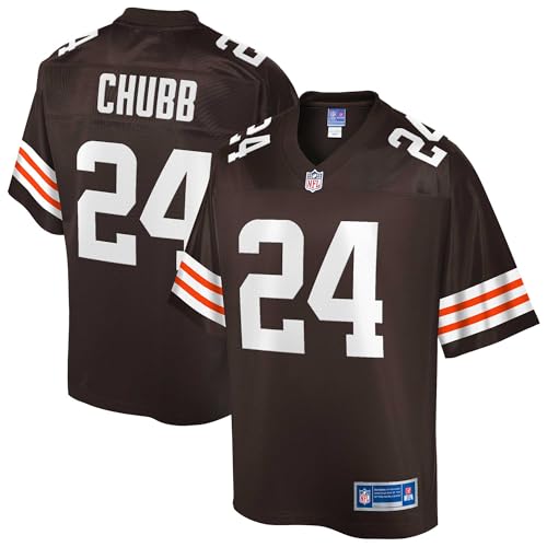 NFL PRO LINE Men's Nick Chubb Brown Cleveland Browns...