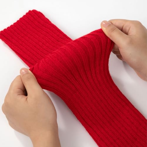 Image of Intgoodluckycc Leg Warmers for Women, Cute Knit Leg Warmer Socks for Dance