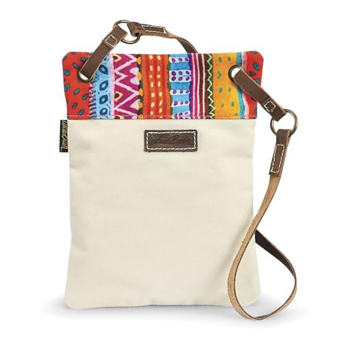 Women's Laurel Burch Maya Cat Small Crossbody BEIGE MULTI NS2